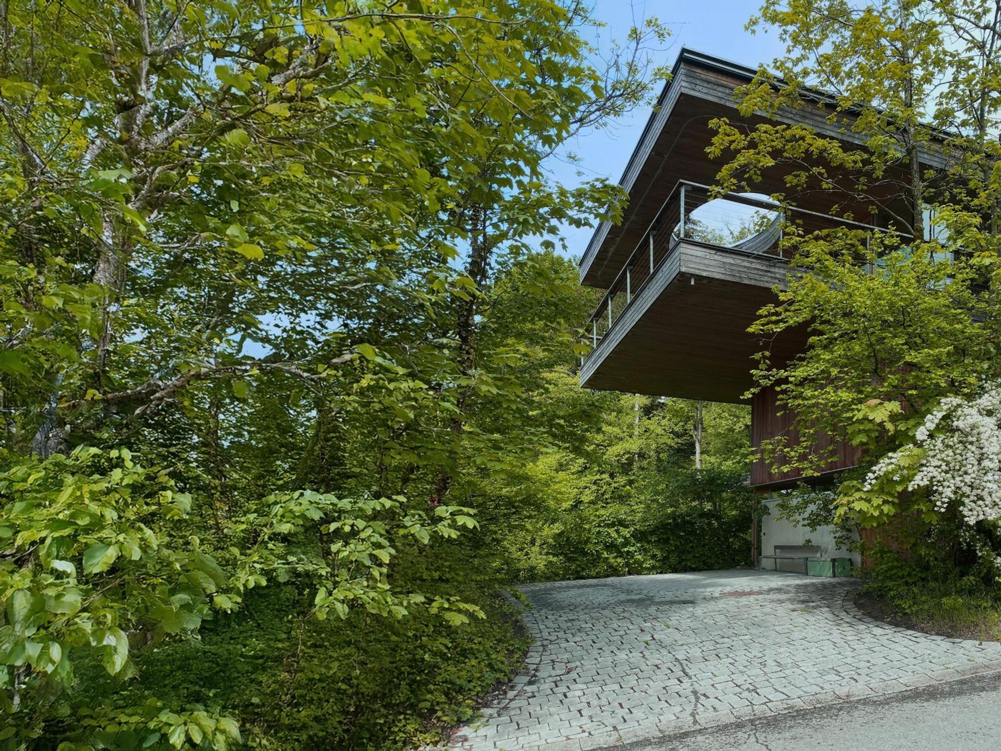 Апартаменты Haus Am Felsen, Ferien In Vorarlberger Architektur Брегенц Экстерьер фото